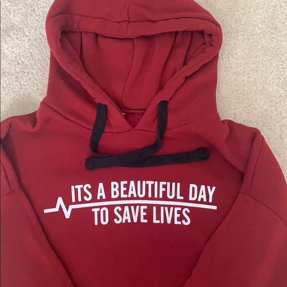 Greys Anatomy Quote Hoodie - Picture 2 of 2